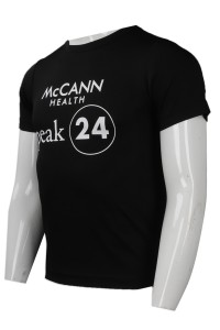 T774 Design Round Neck Short Sleeve T-Shirt  Homemade Logo Print T-Shirt  Group Events  T-Shirt Supplier